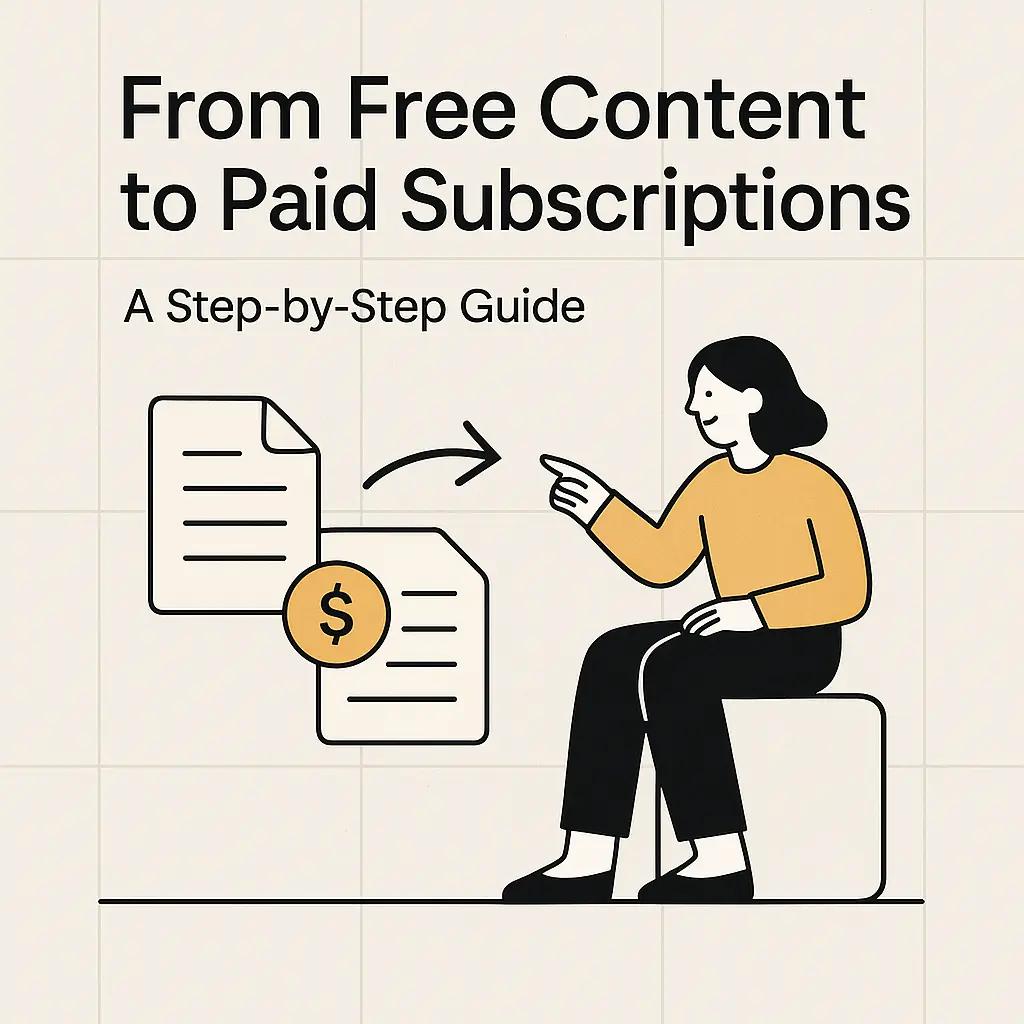 From Free Content to Paid Subscriptions: A Step-by-Step Guide