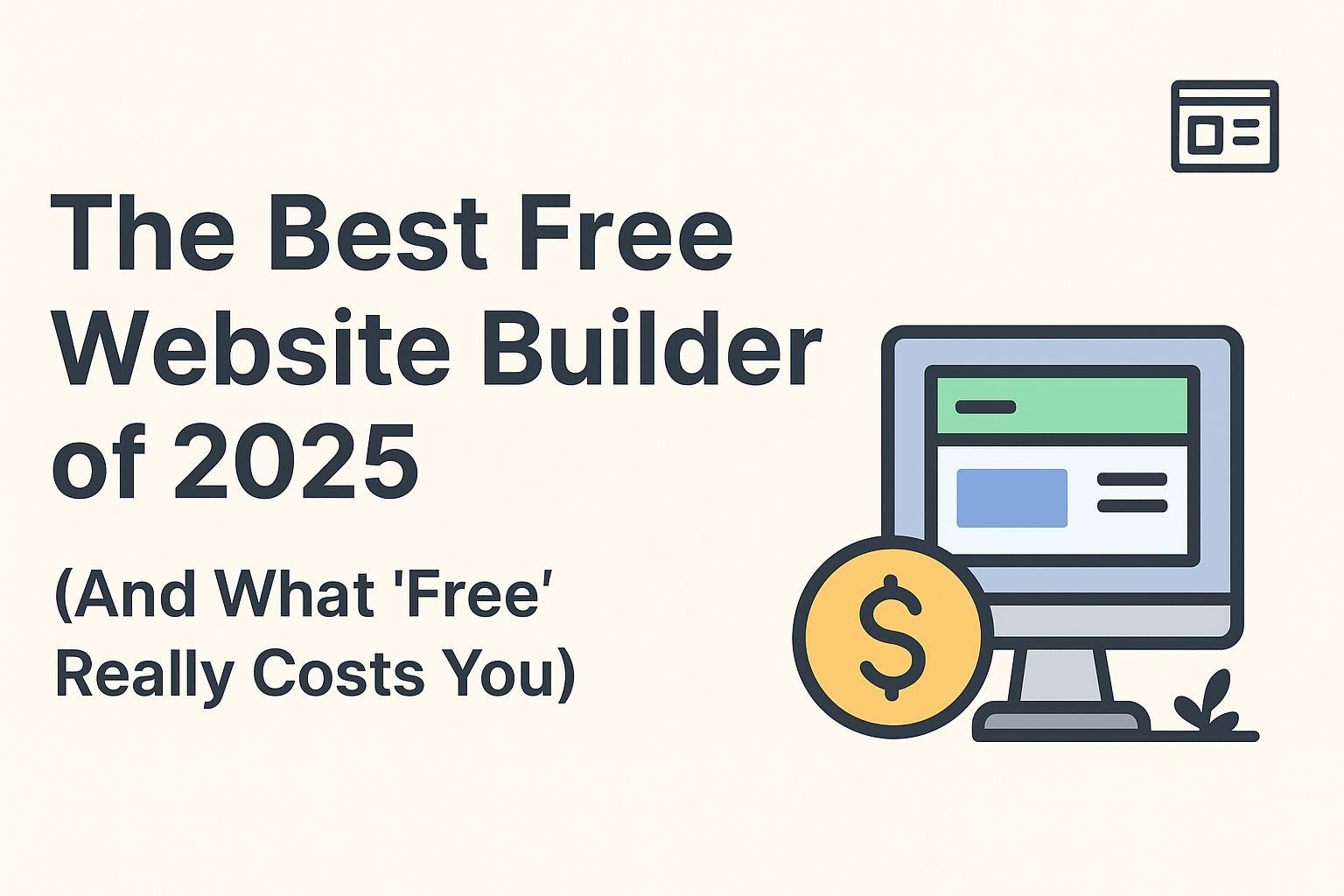 The Best Free Website Builder of 2025 (And What 'Free' Really Costs You)