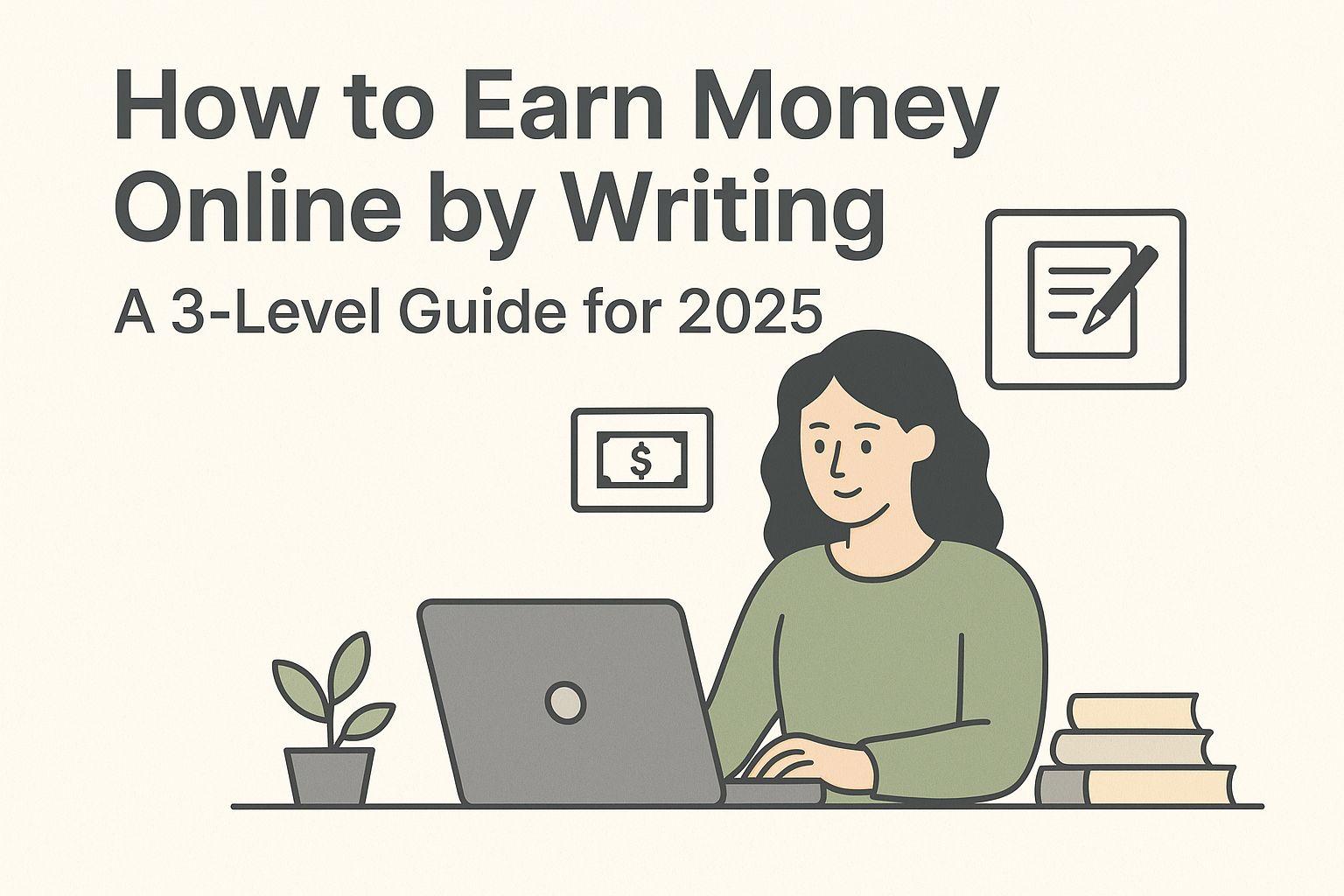 How to Earn Money Online by Writing: A 3-Level Guide for 2026