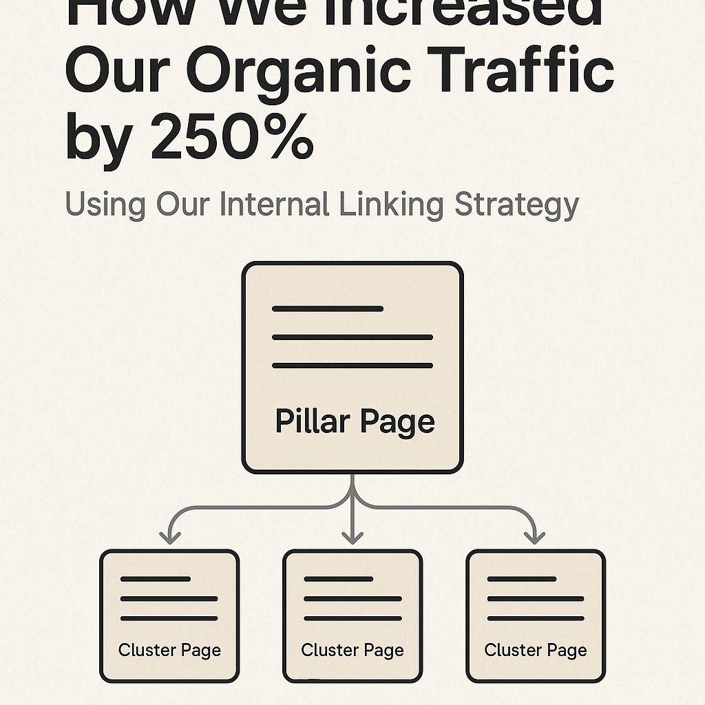 An Internal Linking Case Study: How We Grew Organic Traffic by 250%