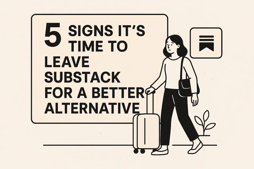 Leaving Substack? 5 Signs You Need a Better Alternative