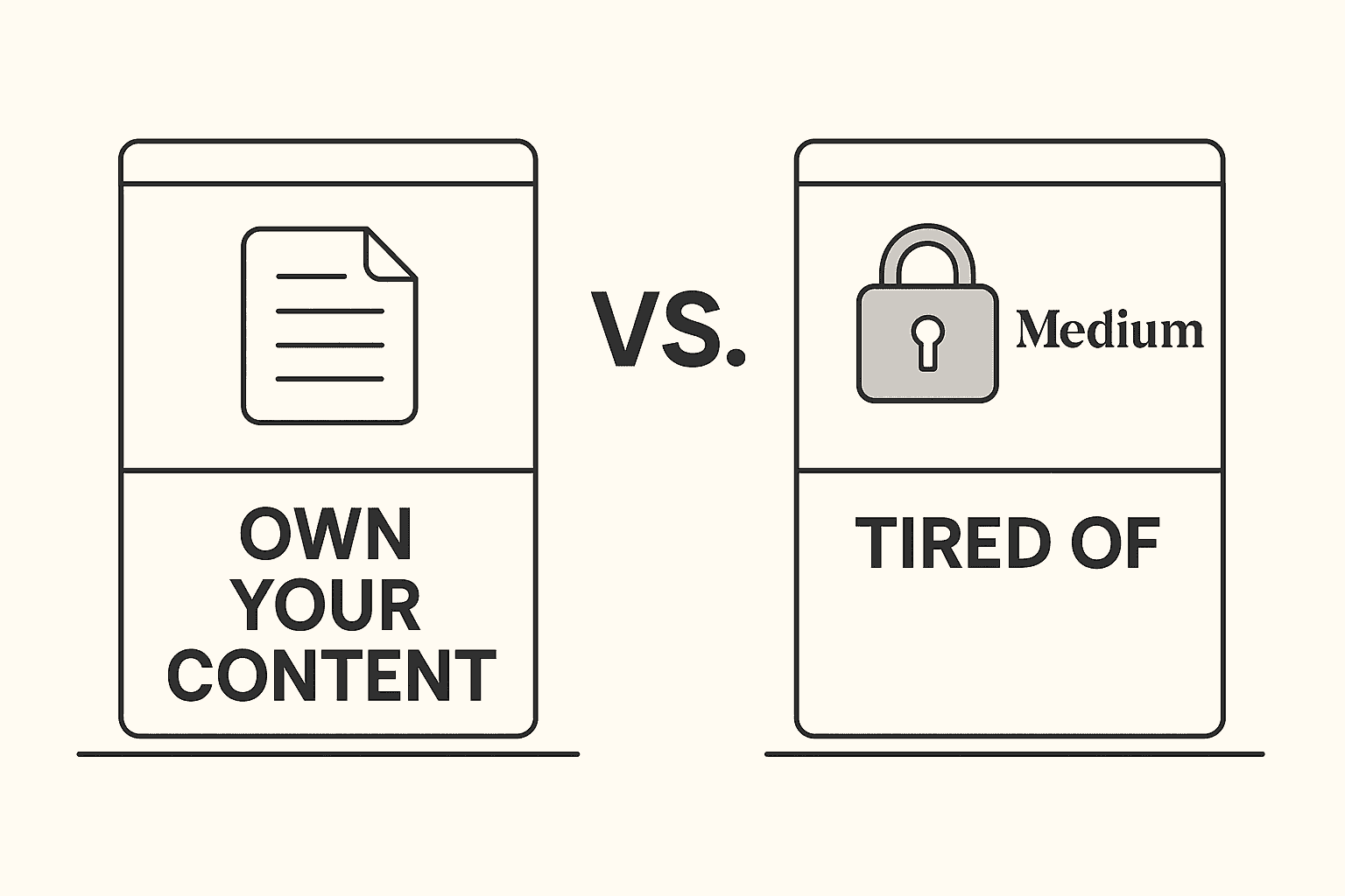 Tired of Medium's Paywall? Why Owning Your Content is Smarter