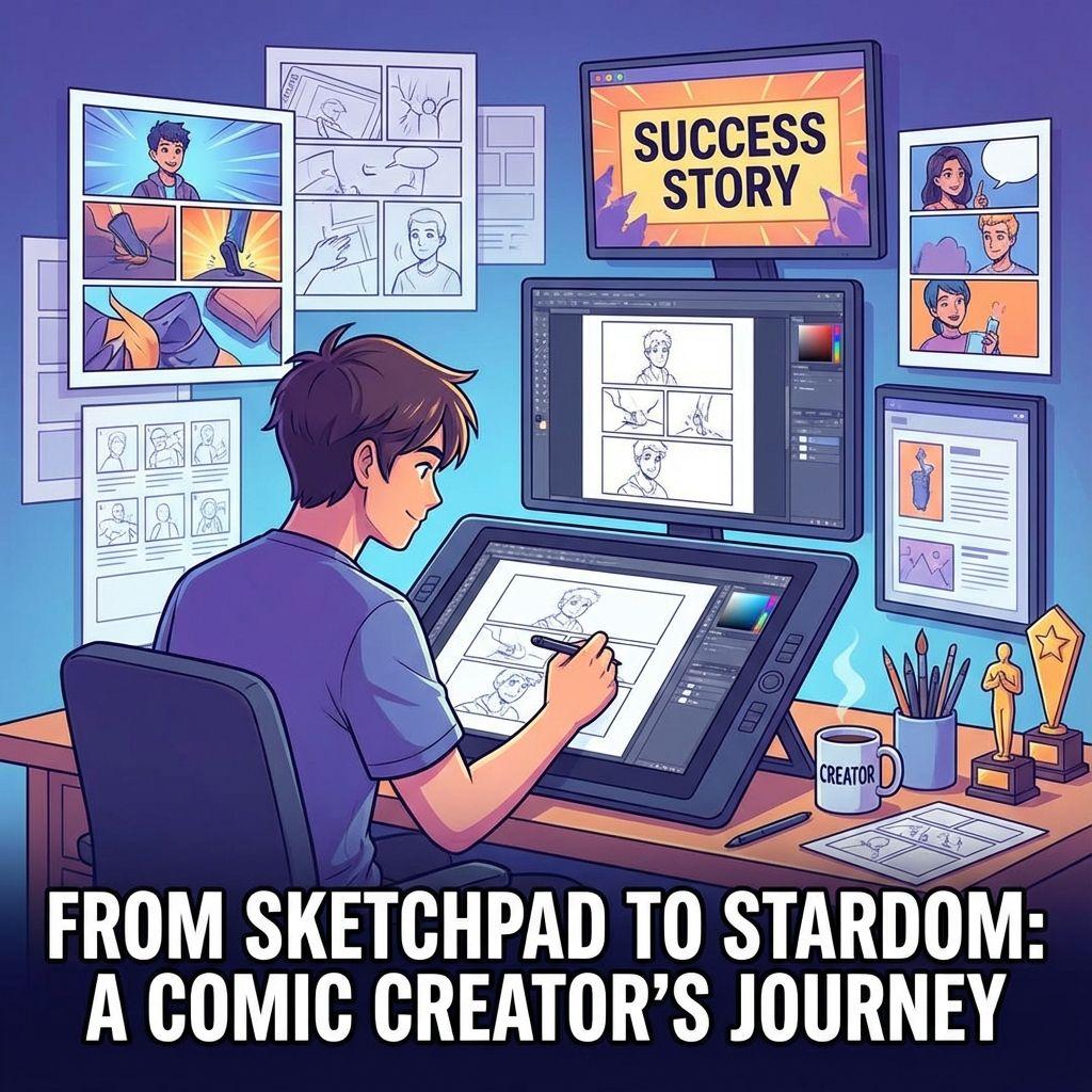 Case Study: How a Comic Creator Turn Passion into Profit with Postion